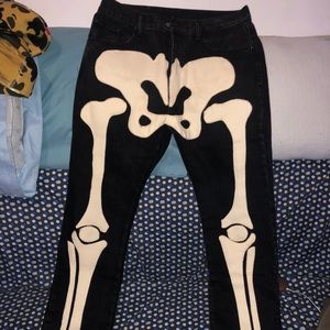 COPY - NEW Skeleton Denim ( PRICE FIRM )
